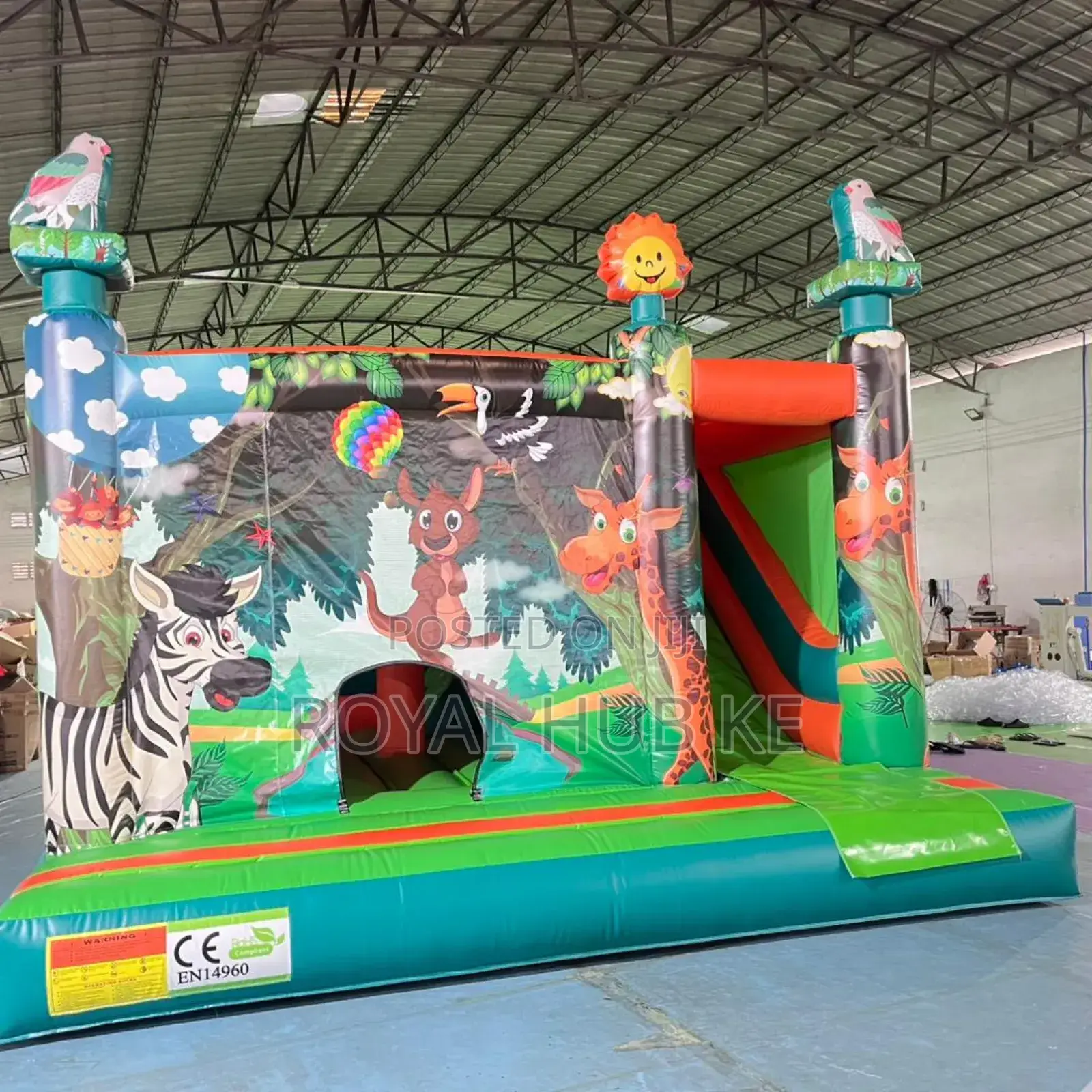 Safari Theme Bouncing Castles