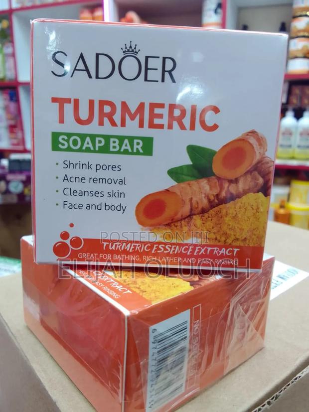 Sadoer Tumeric Soap Bar - main view