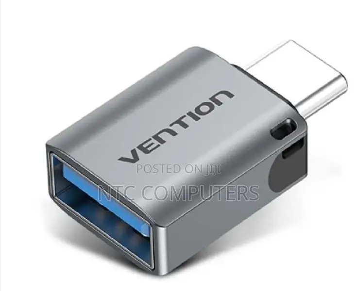 Vention Usb-C Male to Usb 3.0 Female Otg Adapter Gray Alu
