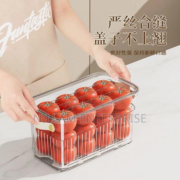 Stackable Acrylic Fridge Containers - thumbnail 4