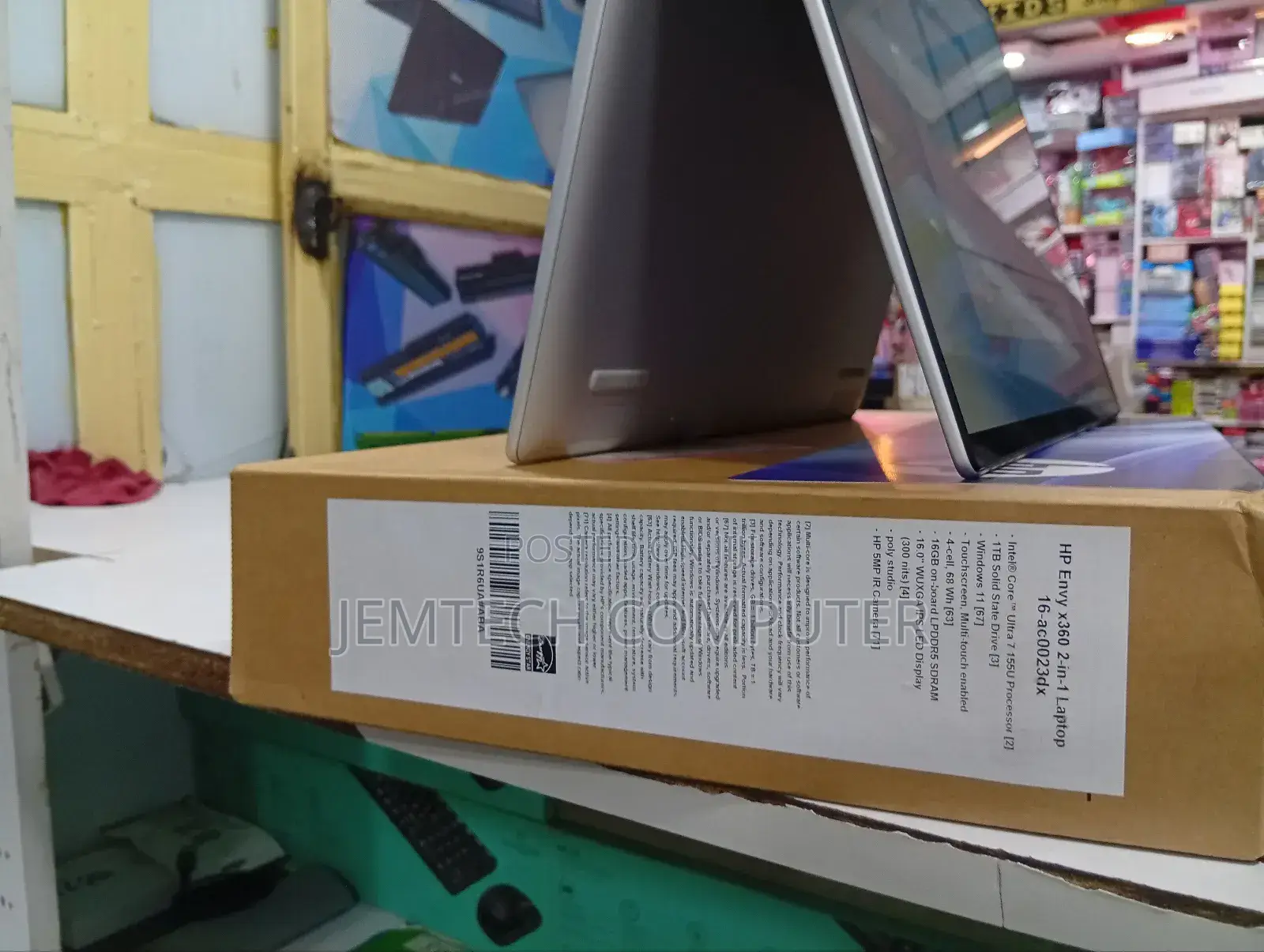 New Laptop HP Envy 16 Gaming 16-H1023dx 16GB Intel Core I7 SSD 1T