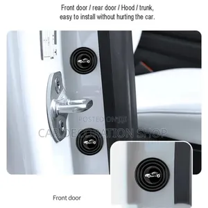 Small Round 4pc Self Adhesive Door Shock Absorbers