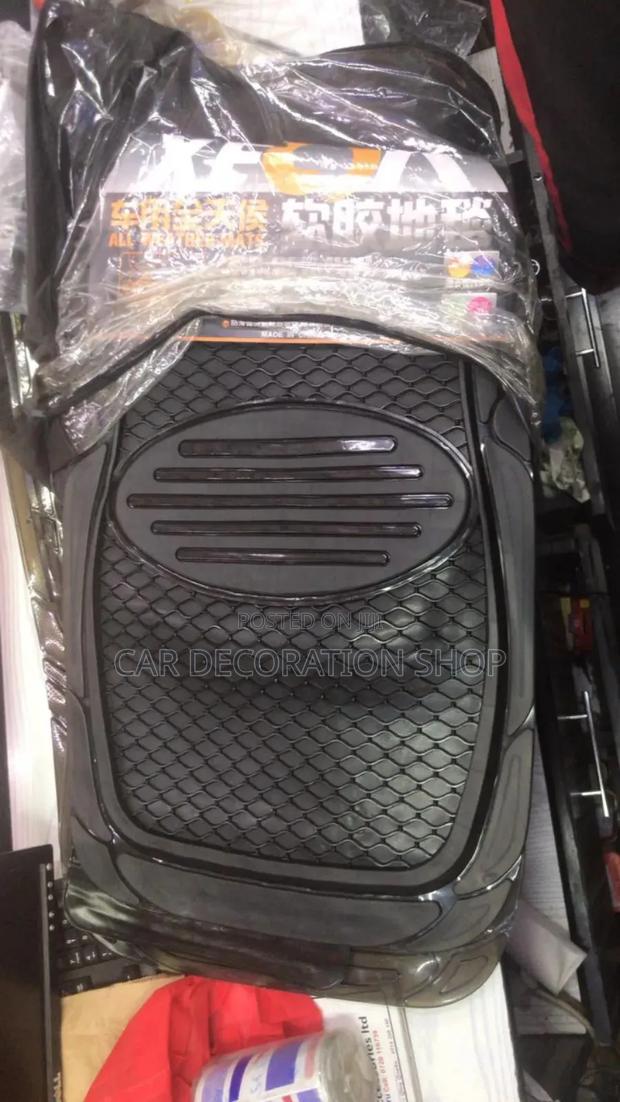 All Year Weather Smoked Black Mats - main view