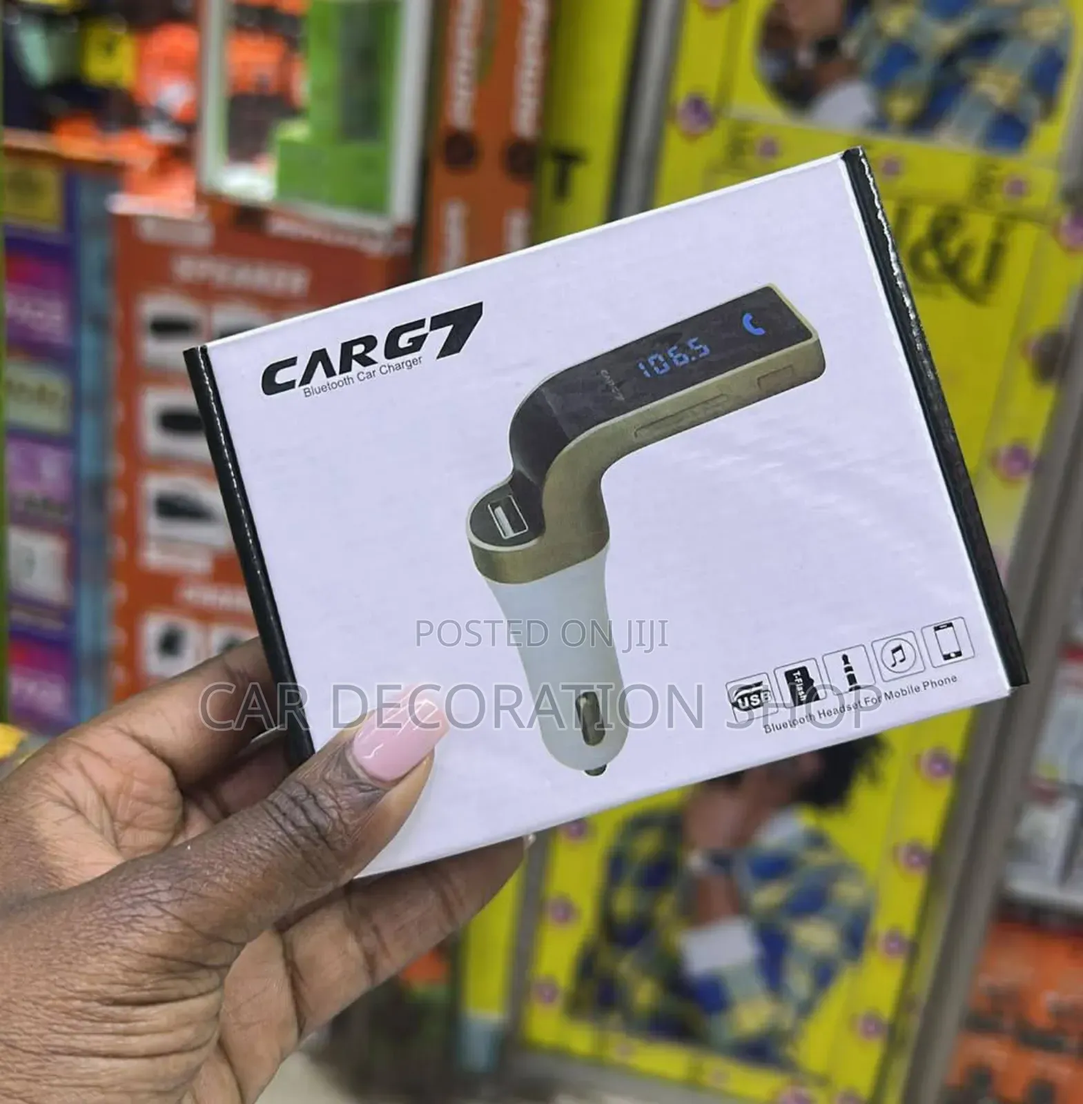 Car G7 Bluetooth Car Charger Modulator