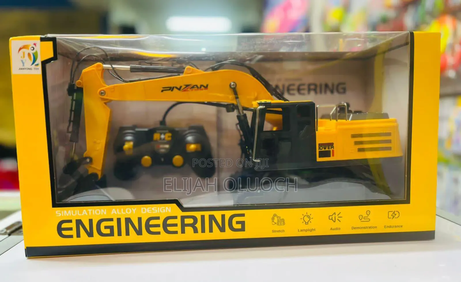 Rechargeable Remote Control Excavator.