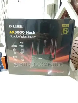 Ax3000 Dual Band Gigabit Wi-Fi 6 Router
Dir-X3000z
