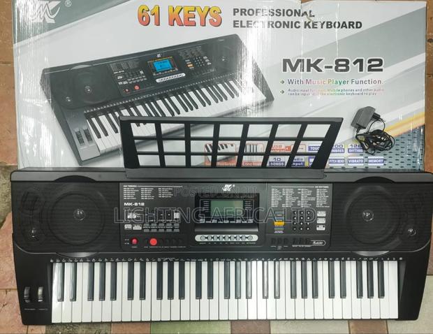 Mk812 61 Keys Electronic Keyboard
