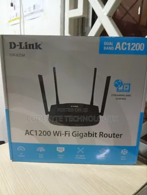 D-Link Dir-825 Ac 1200 Wi-Fi Dual-Band Gigabit Router