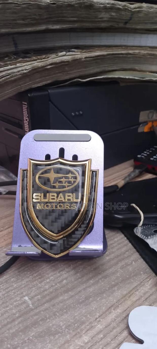 Subaru Motors Gold Black Badge