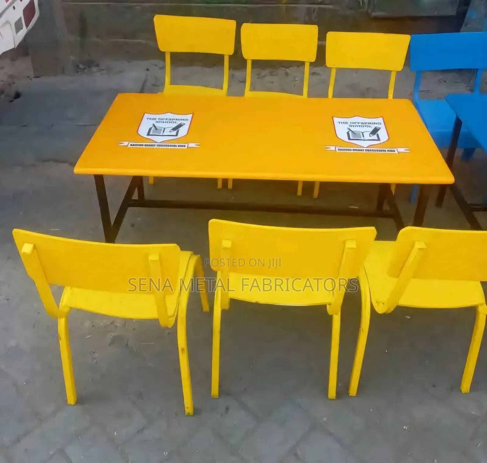 Kindergarten Set of 6 Chairs and a Table