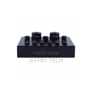 V8 Audio Mixer Bluetooth External Usb Sound Card - Black