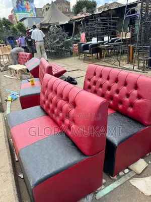 Restaurant And Bar Red Couches