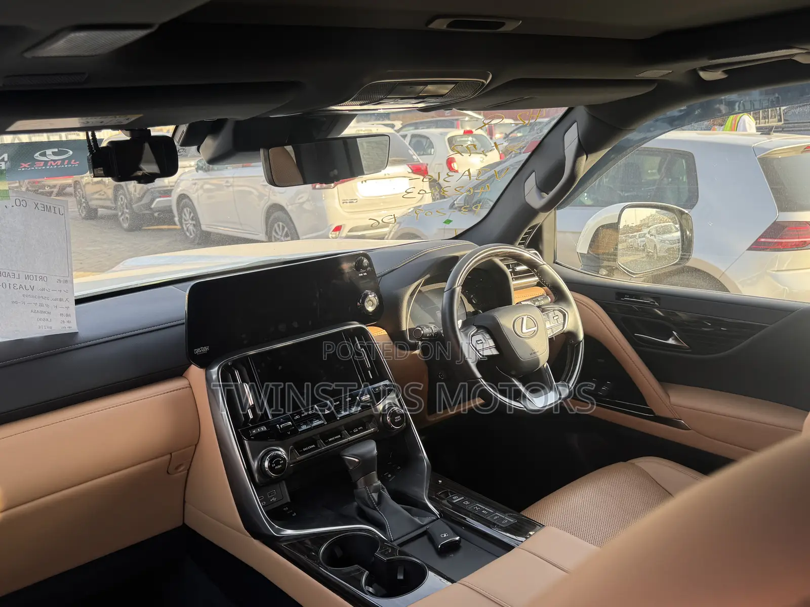 Lexus LX 2023 White
