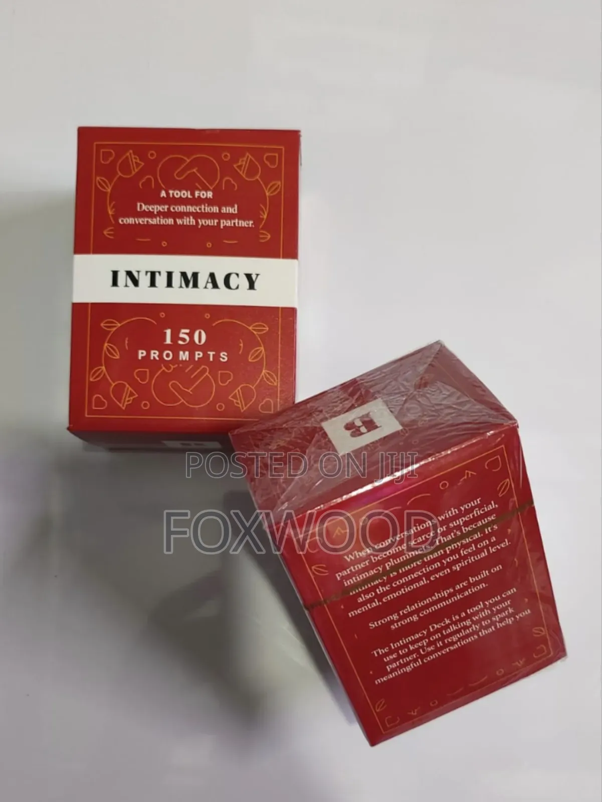 Intimacy Deck for Couples Card Game
