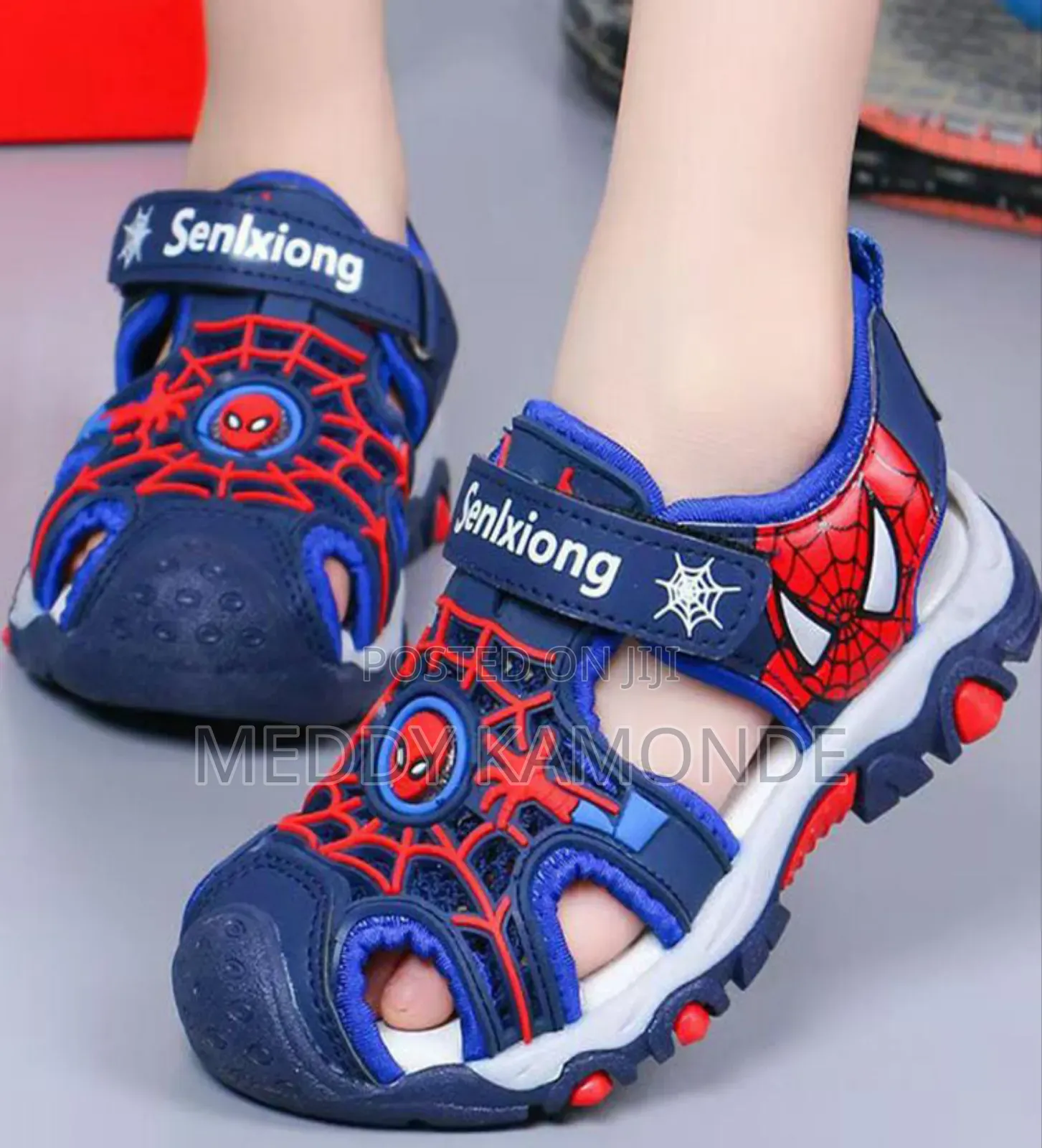 Spiderman Boys Open Shoes