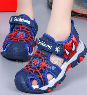 Spiderman Boys Open Shoes