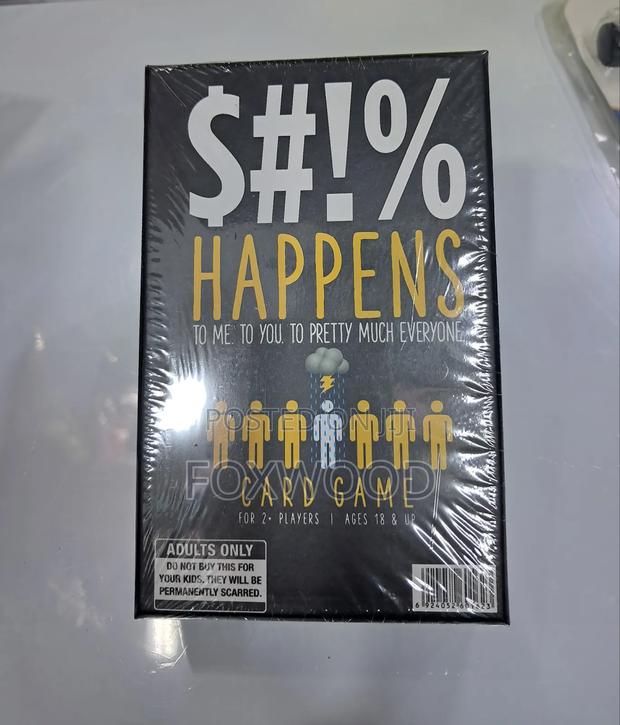 Shit Happens Card Game - main view