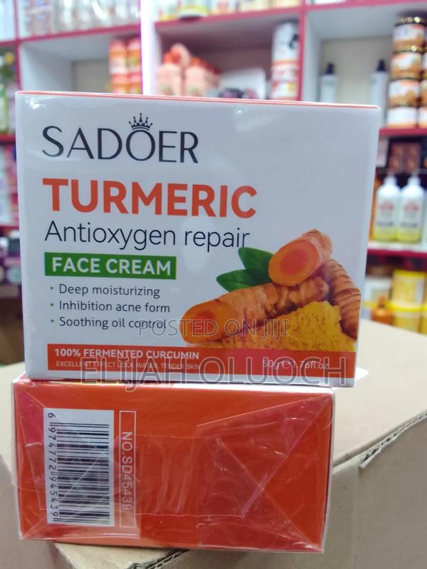 Sadoer Tumeric Antyoxygen Repair Face Acream