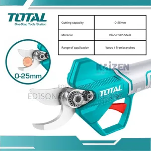 Total Cordless Straight Pruning Shears 20v Battery Secateurs