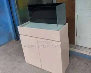 White Aquarium With Black Contrast for Sale