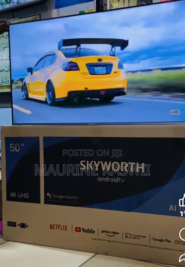 Skyworth 50′′ 50g3a Uhd Android Frameless Tv - main view