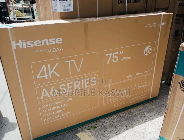 Hisense 75” A6n Smart Frameless Tv 75a6