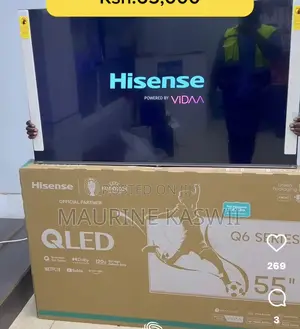 Hisense 55′′ Q6n Qled Tv (Q6 Series) – 55q6n