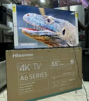 Hisense 55′′ 55a6n Uhd Smart Frameless Tv (2025 Model)