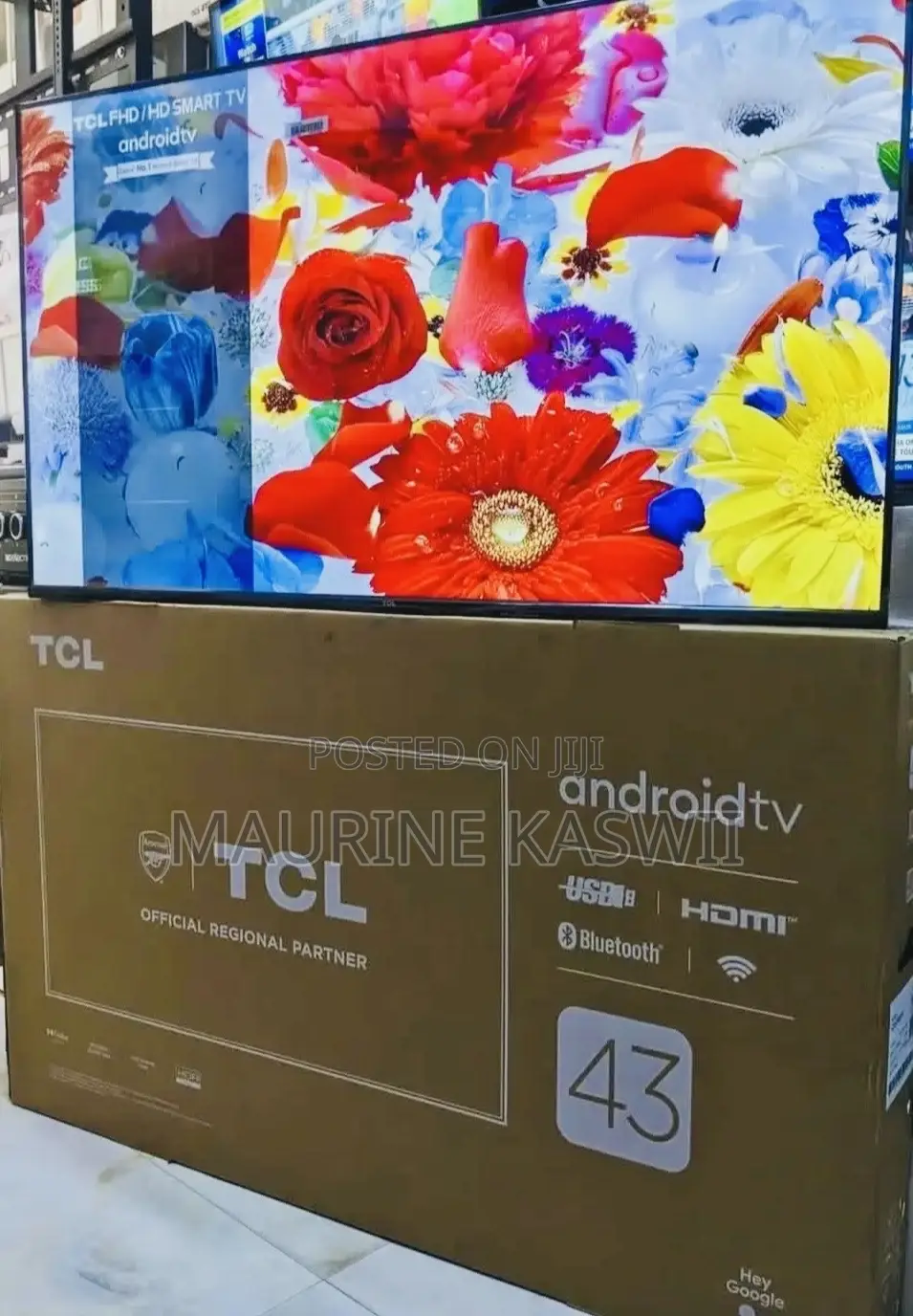 TCL 43” Inch Android FHD Tv -43 S5400