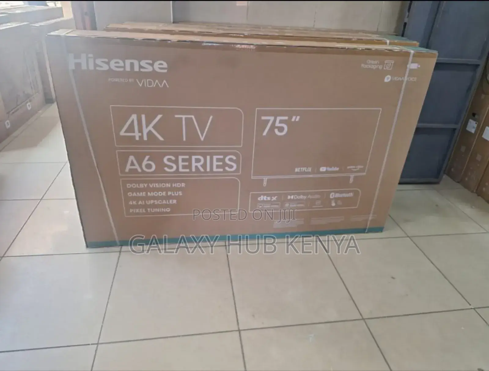 Hisense 75′′ 75a6 Series Smart Uhd Tv