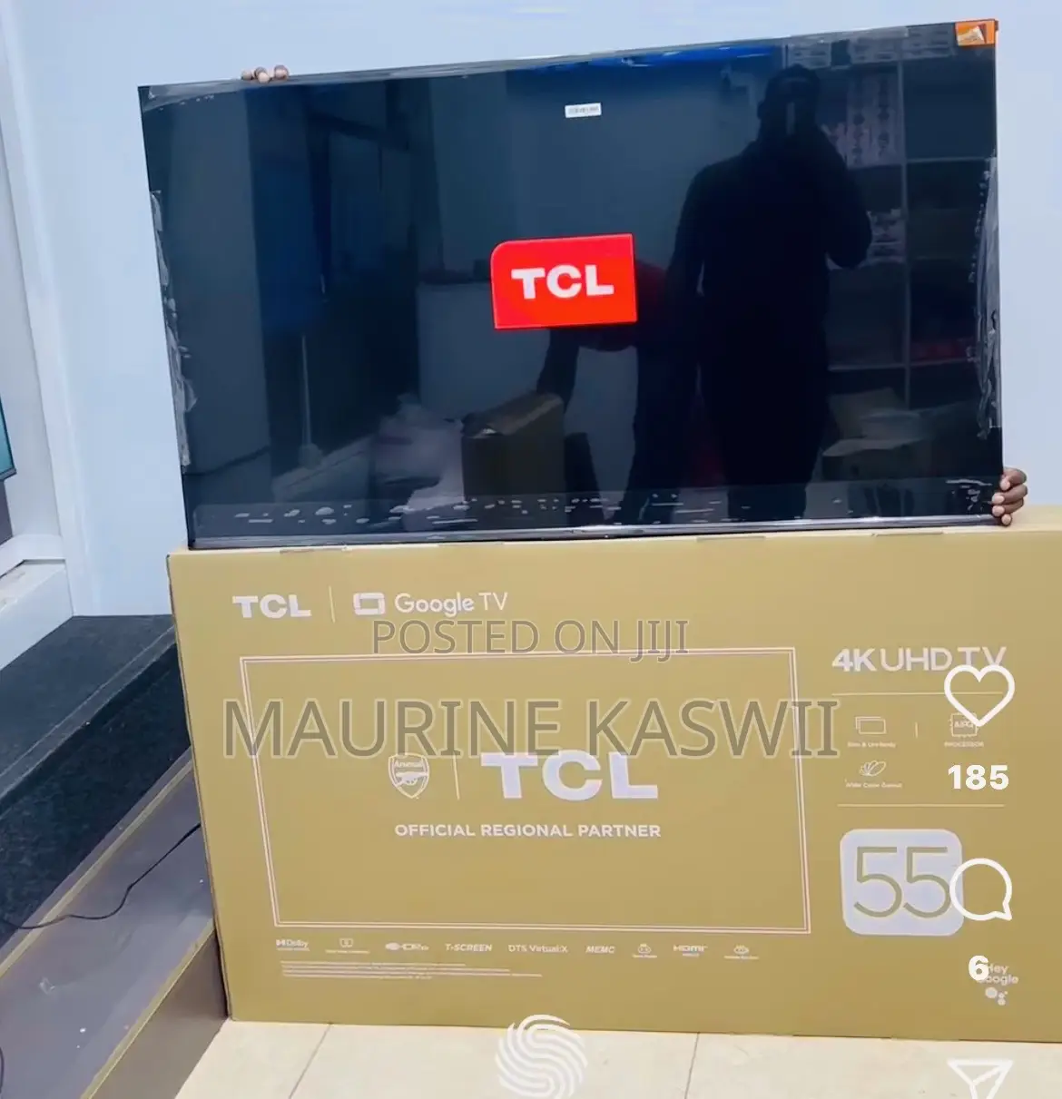 TCL 55” P755 HDR Google Tv