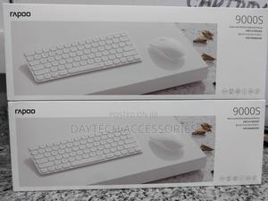 Rapoo - 9000s Portable Wireless Keyboard Mouse -White - thumbnail 2