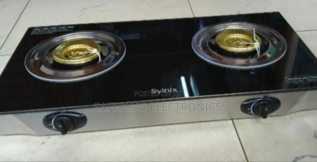 Table Top Double Burner (Syinix) Stainless Steel Body