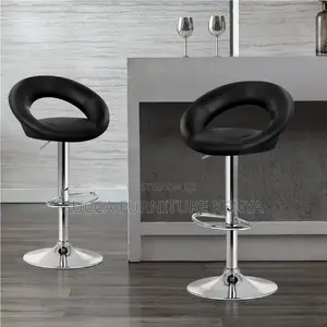 Office Stool: Modern Stylish Round Footrest Counter Stool