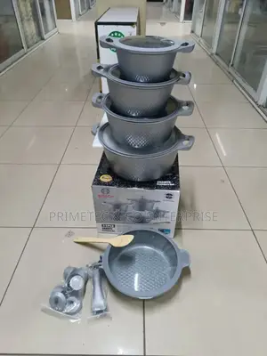 Bosch 11pc Cookware With Silicone Lid Covers