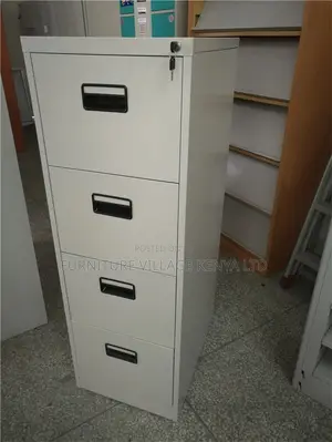 Locker; Home Office Steel Storage Solution With 4-Drawer
