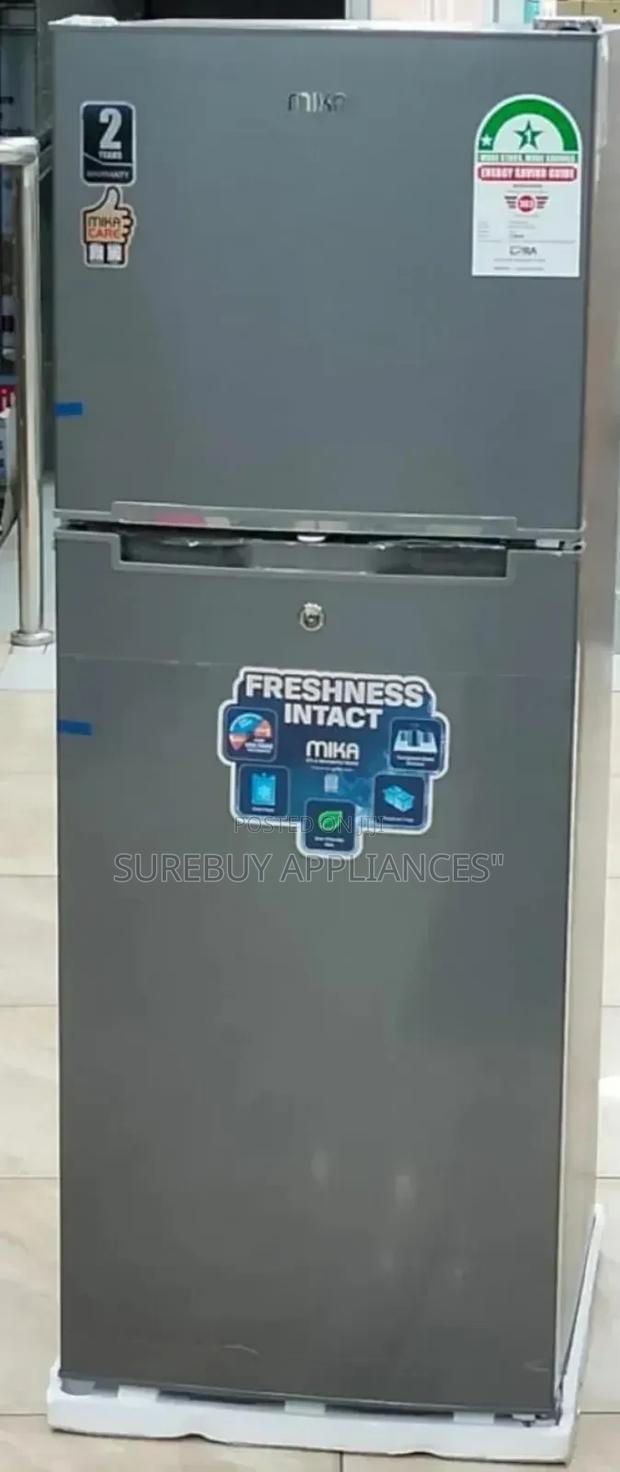 Mika 138l Double Door Fridge - main view