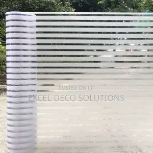 Clean Lines Frosted Window Films
