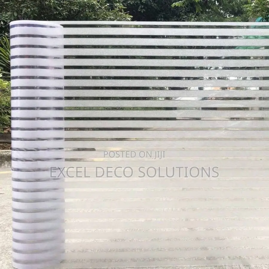 Clean Lines Frosted Window Films