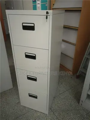 Locker: Steel Home Office Filing 4-Drawer Storage System