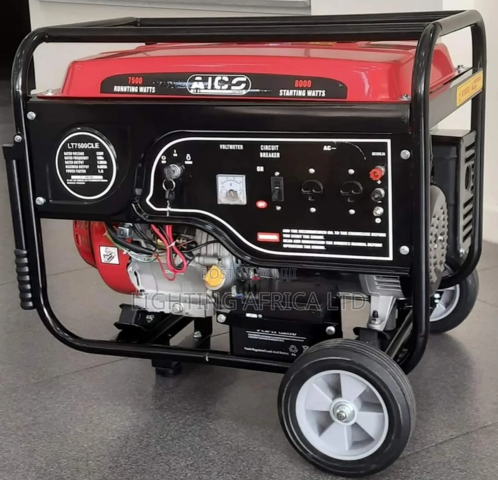 Aico Lt7500 Petrol Engine Generator 7.5kva Keystart
