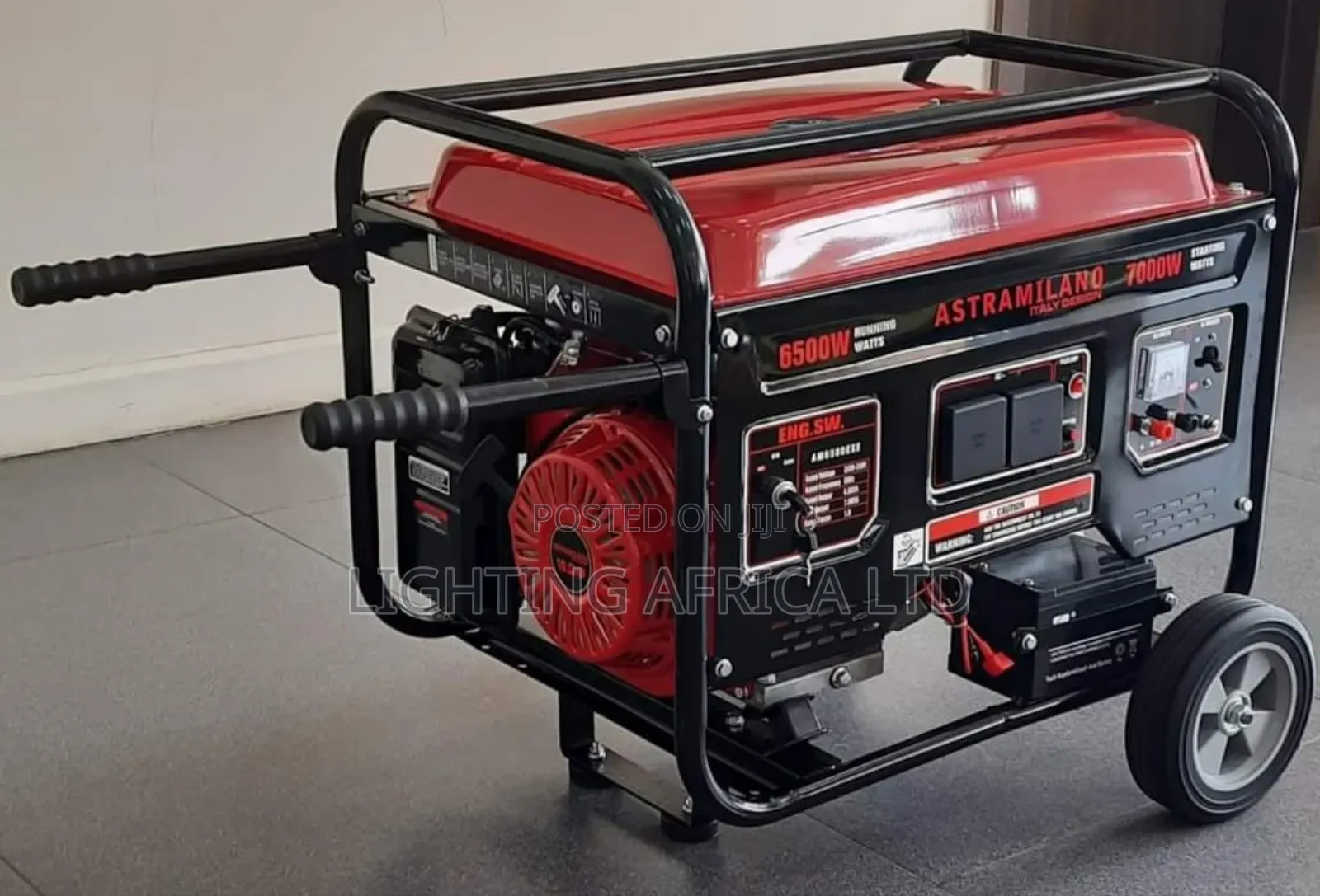 Astramilano 7.0kva Keystart Petrol Engine Keystart