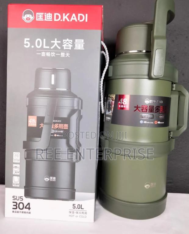 Brand New 5.0 L D.Kadi Travel Pot Flask