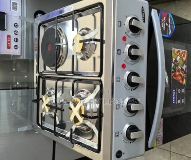 Ecomax 3 Gas + 1 Electric Cooker 50*55 With Electric Oven