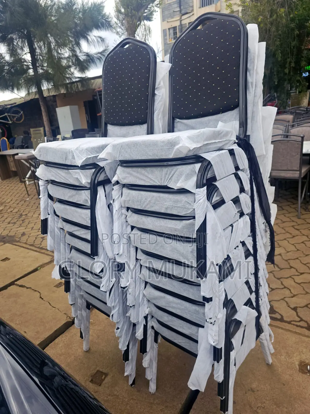 Black Imported Conference Chairs