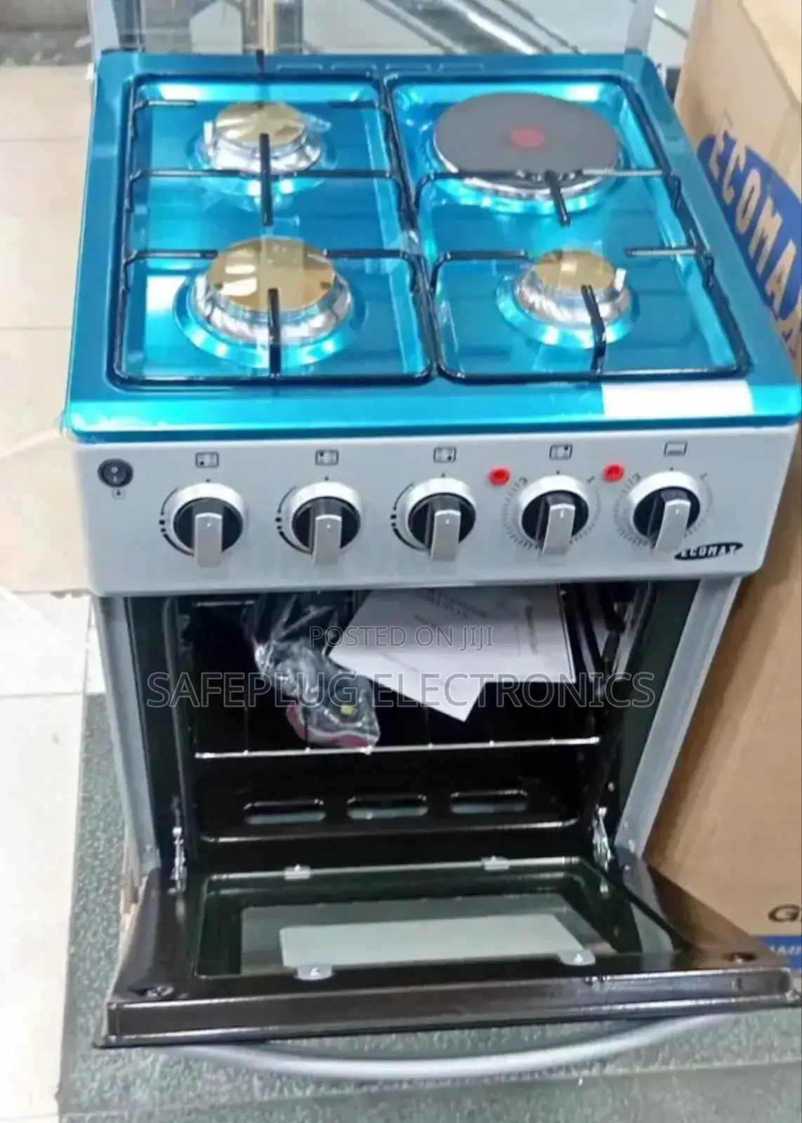 Free Standing Cooker (Ecomax) 50 by 55 3+1 With E. Oven