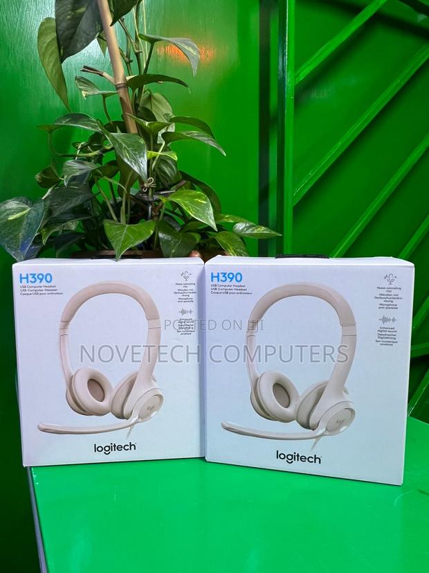 Logitech H390 Usb Headset With Noise-Cancelling Microphone - main view