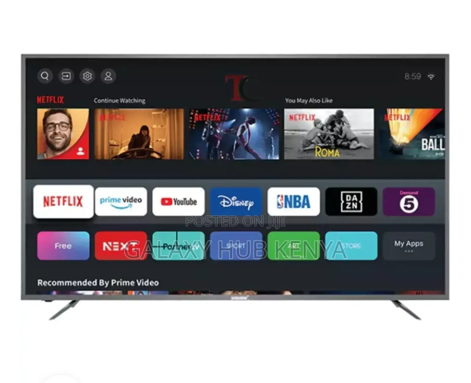Vision Plus 75 Inches Smart Uhd Frameless Tv