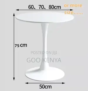 Office Table Tulip Design Round Dining Office Table