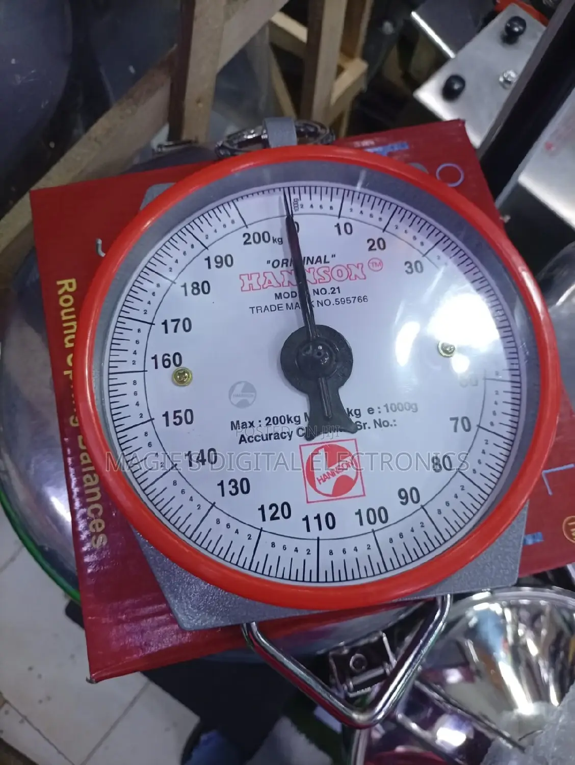 Long Lasting 200kg Hanson Weighing Scale